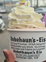 Gemischtes Eis Mit Sahne